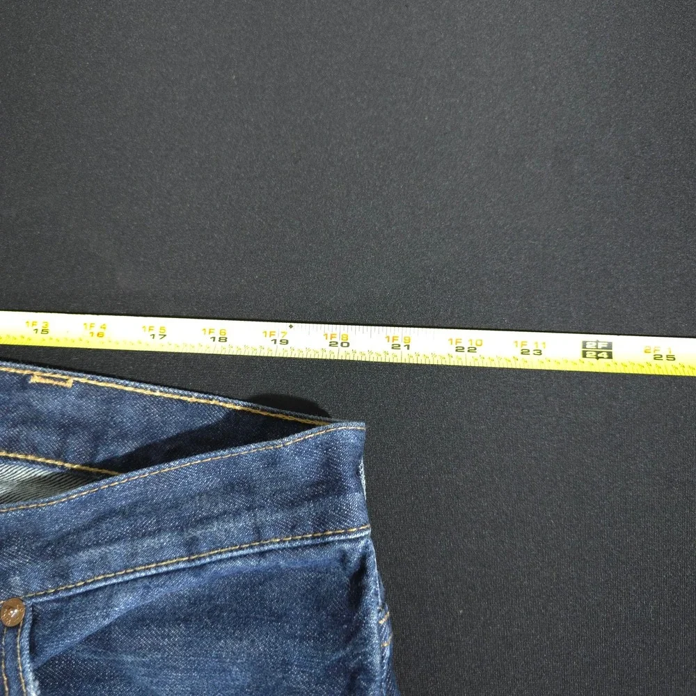 Polo Ralph Lauren Jeans Mens 42x34 Blue Authentic Dungarees Straight Leg Denim‎